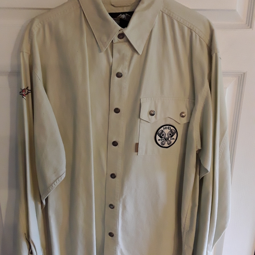 Harley Davidson Dress Shirt Collectible